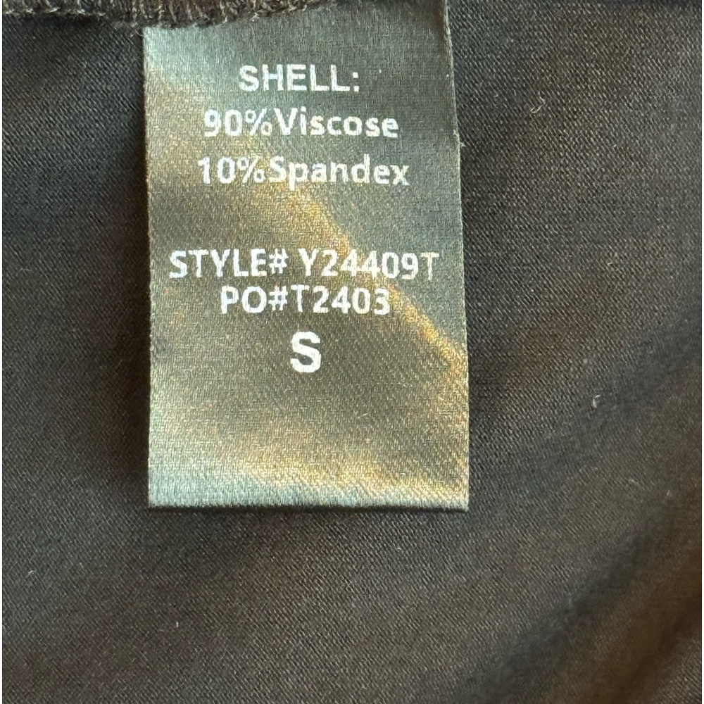 Tuckernuck Arielle Midi Dress Black Side Knot Jersey Knit S NWT - Picture 12 of 12